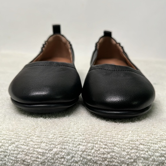 Fitflop Black Leather Allegro Ballerina Flat Size 5 - Picture 5 of 13